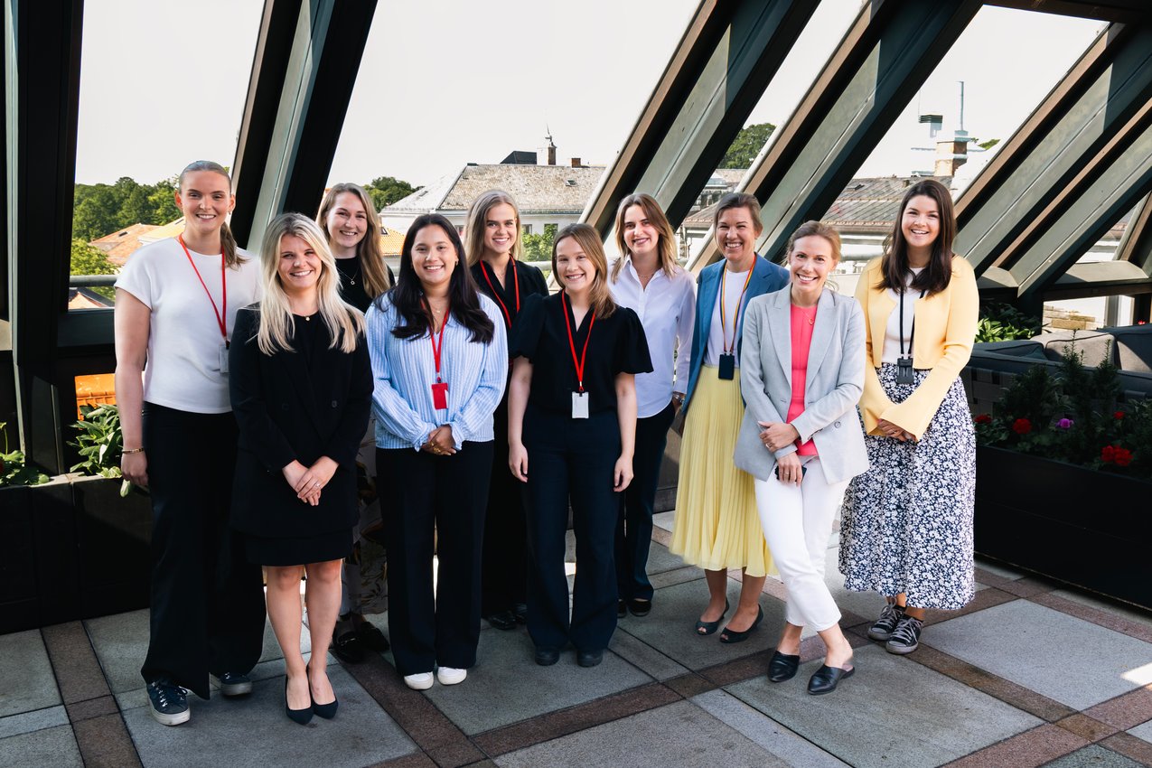 Norges Bank Investment Management employees meeting up with the Women's Investment Club advisory board.