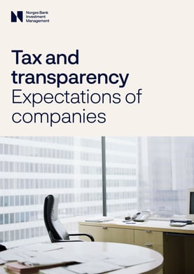 Tax and transparency