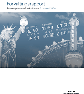 3. kv. 2009 Forvaltningsrapport