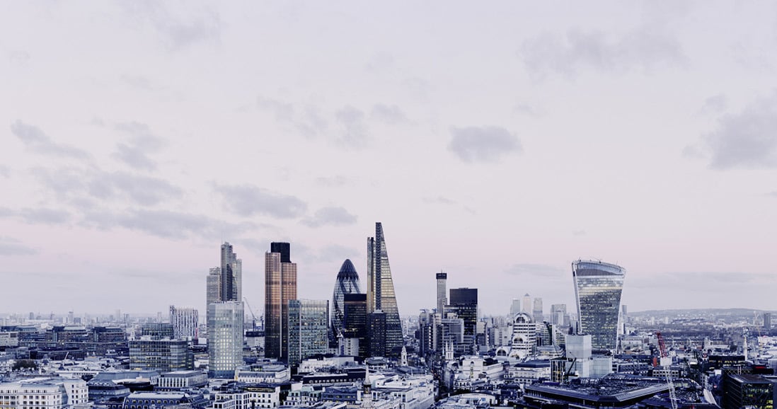 Skyscrapers rise above a major city. Photo: Getty Images
