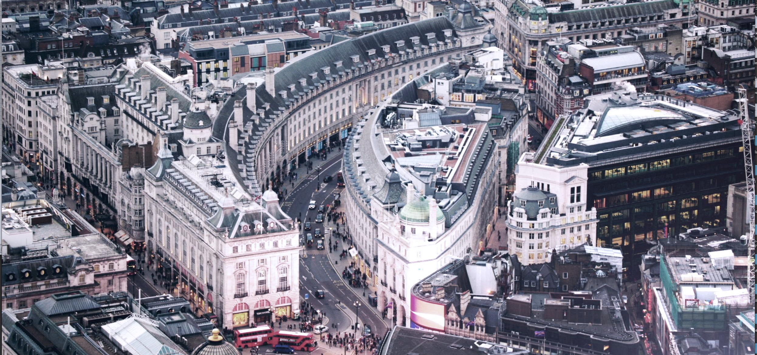 Regent Street i London, Storbritannia